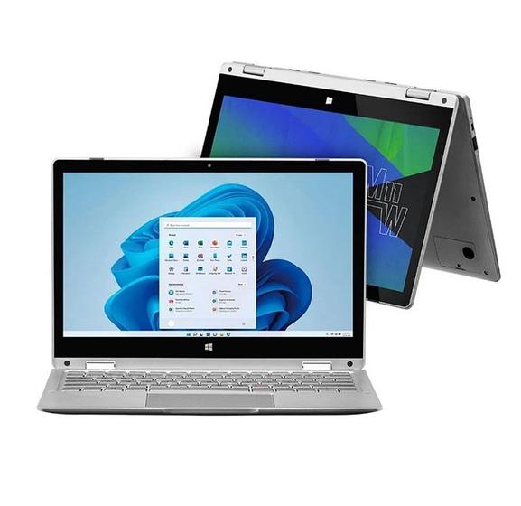 Notebook Prime 2 em 1 M11W Intel Celeron N4020 Tela 11,6 Polegadas - PC280 - Multilaser Imagem de Notebook Prime 2 em 1 M11W Intel Celeron N4020 Tela 11,6 Polegadas - PC280