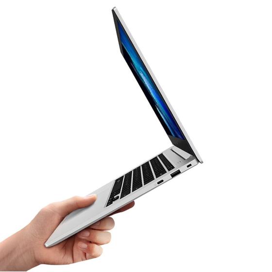 Imagem de Notebook Samsung 14" Galaxy Book Go, Snapdragon 7C, 4GB, SSD 128GB, Windows 11 Home, Prata, NP340XLA-K07BR  SAMSUNG