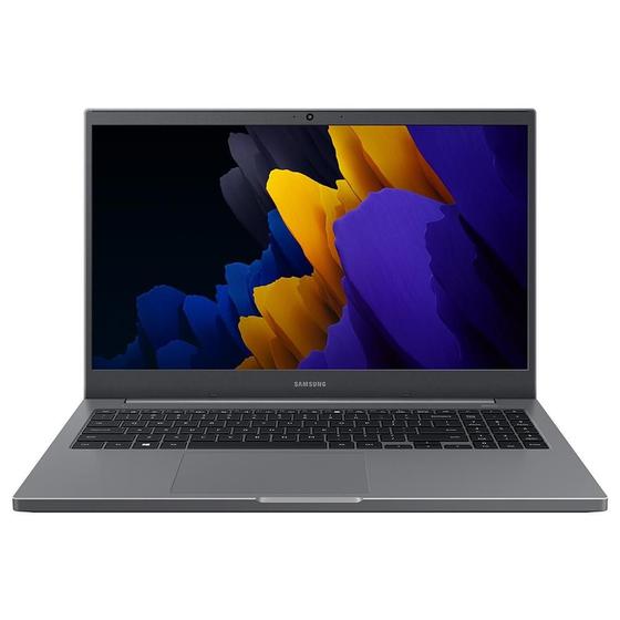 Notebook Samsung 15.6P I3-1115G4 8GB SSD256GB W11 - NP550XDA-KV4BR Cinza Bivolt Imagem de Notebook Samsung 15.6P I3-1115G4 8GB SSD256GB W11 - NP550XDA-KV4BR Cinza Bivolt