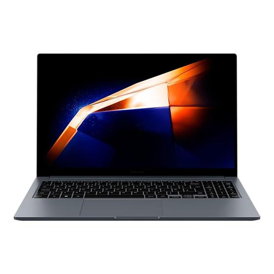 Imagem de Notebook Samsung Galaxy Book4 Intel Core i3-1315U, 8GB RAM, SSD 256GB, 15,6" Full HD, UHD Graphics, Win 11H, Grafite - NP750XGJ-KG5BR