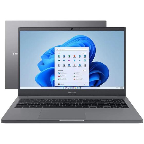 Imagem de Notebook Samsung Np550 Celeron 6305 Memória 4gb Hd 500gb Tela 15,6'' Full Hd RJ45 Linux 