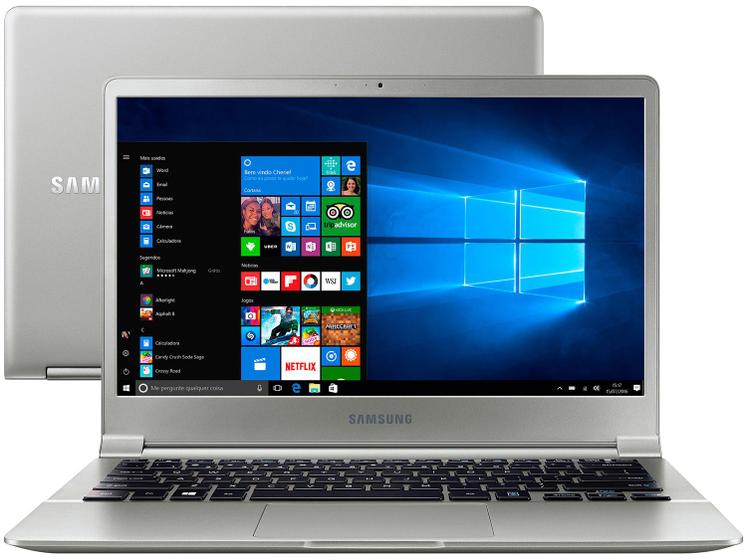 Notebook - Samsung Np900x3j-kw1br I7-7500u 2.70ghz 8gb 256gb Ssd Intel Hd Graphics 620 Windows 10 Home Style S50 13,3" Polegadas