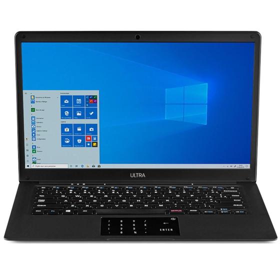 Notebook Ultra 14 Polegadas Pentium J3710 4Gb Ssd 120Gb Win ...