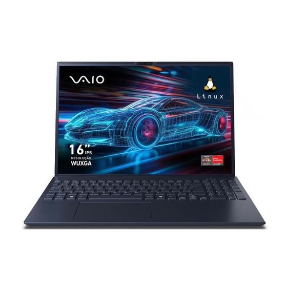 Imagem de Notebook Vaio FE 16 AMD Ryzen 5-5625U 12gb 512gb Ssd Linux 16"