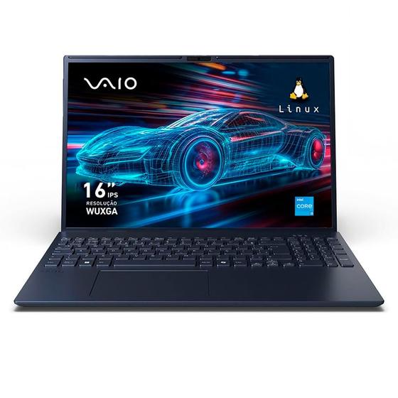 Notebook Vaio FE 16 Intel Core i5 1335U 8gb 512gb Ssd Linux 16" Imagem de Notebook Vaio FE 16 Intel Core i5 1335U 8gb 512gb Ssd Linux 16"