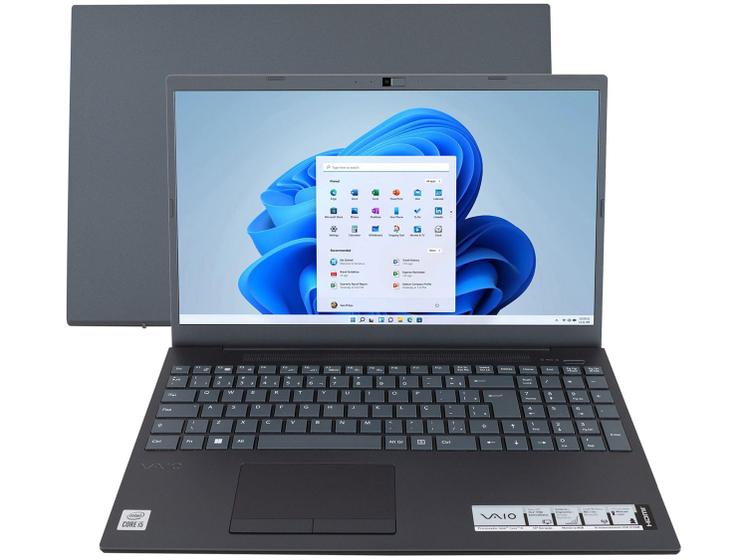 Notebook - Vaio Vjfe52f11x-b2291h I5-10210u 1.10ghz 8gb 512gb Ssd Intel Uhd Graphics Windows 11 Home Fe15 15,6" Polegadas