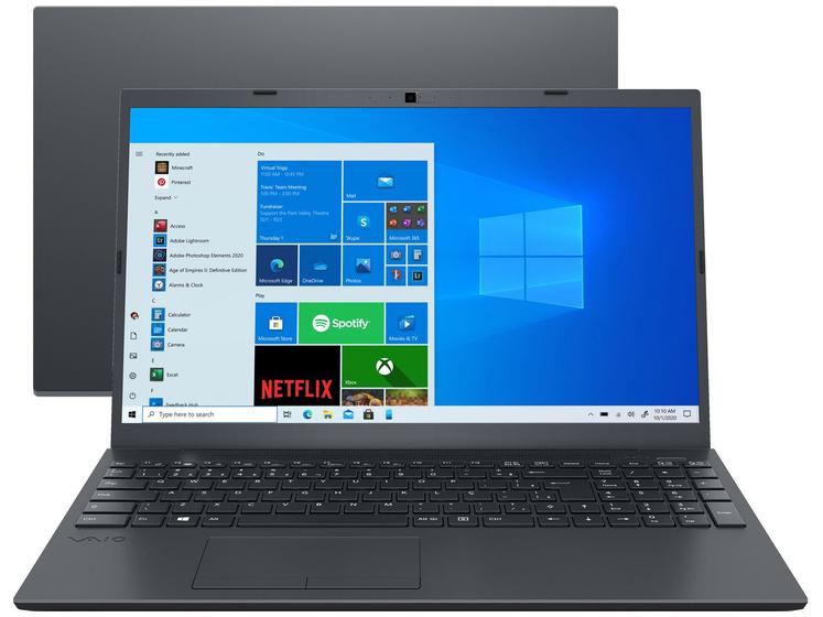 Notebook - Vaio Vjfe52f11x-b2211h I5-10210u 1.60ghz 8gb 512gb Ssd Intel Hd Graphics Windows 10 Home Fe15 15,6" Polegadas