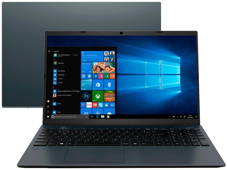 Notebook - Vaio Vjfe53f11x-b0511h I5-1035g1 1.00ghz 8gb 512gb Ssd Intel Hd Graphics Windows 10 Home Fe15 15,6" Polegadas