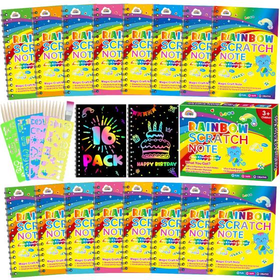 Imagem de Notebooks de Desenho ZMLM - Kit com 16 Unidades para Crianças (3 a 12 anos)