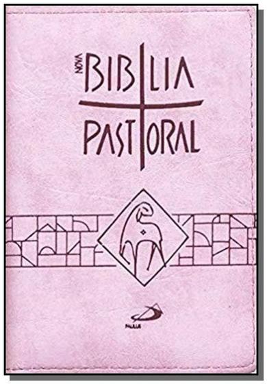 Imagem de Nova biblia pastoral - livro de bolso, capa rosa c