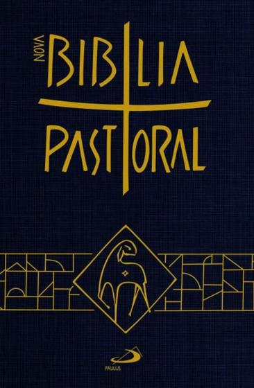 Imagem de NOVA BÍBLIA SAGRADA CATOLICA PASTORAL MÉDIA CAPA CRISTAL PAULUS -  