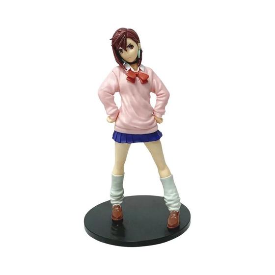 Epitome Figura De Ayase Momo De DAN DA DAN - Estatua De PVC De 15 Cm En Postura De Combate - Coleccionable Y Adorno De Escritorio