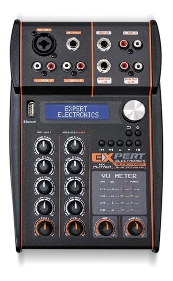 Imagem de Nova Mesa Expert Mx Player Bluetooth Usb Mixer Som Trio