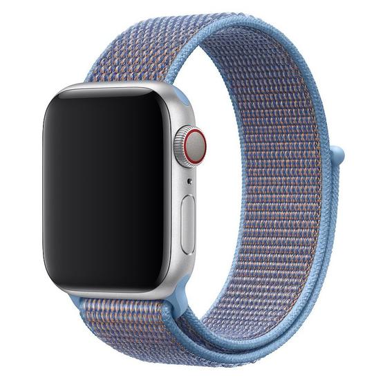 Imagem de Nova Pulseira Nylon Sport Loop para Watch 38/40mm - Cerulean / Jetech