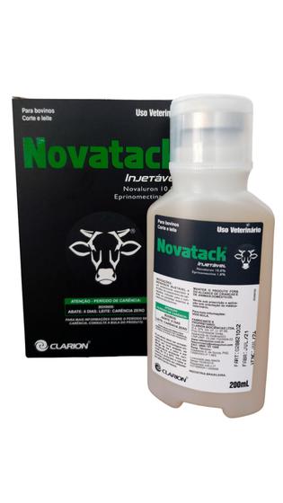 Novatack injetável 200ml Clarion Endectocida Sem Carência Leite ...