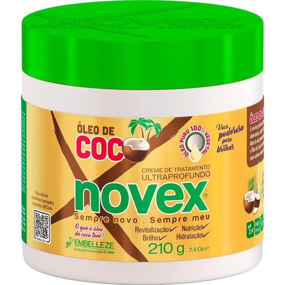 Imagem de Novex Mini Creme de Tratamento Óleo de Coco