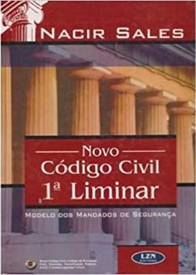 Imagem de Novo Código Civil - 1ª Liminar - LZN