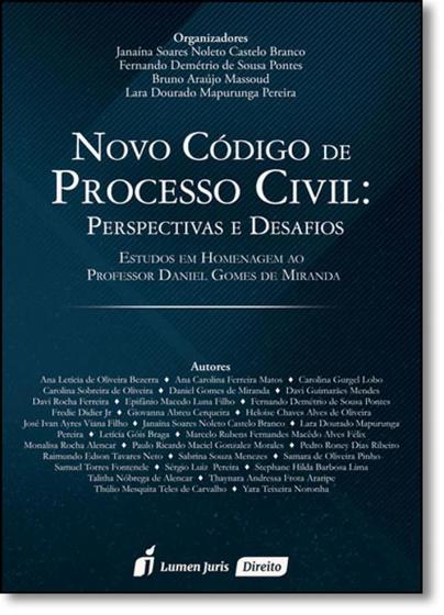 Imagem de Novo Código de Processo Civil: Perspectivas e Desafios