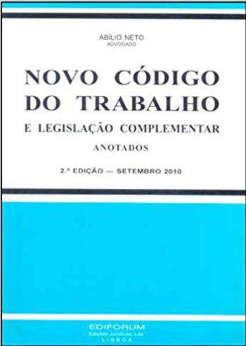 Imagem de Novo Código Do Trabalho E Legislação Complementar - Anotados