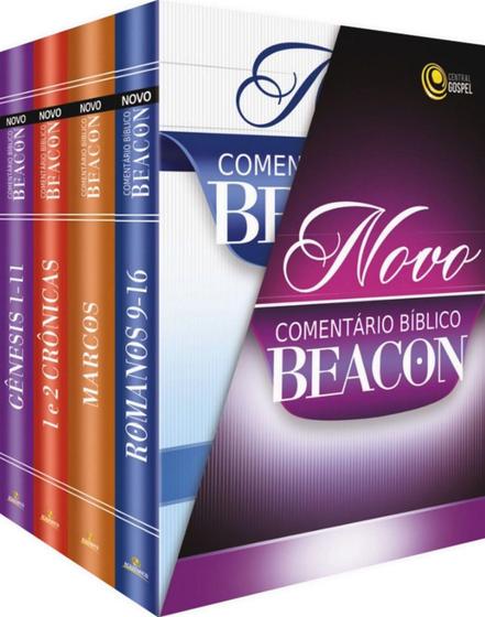 Novo Comentário Bíblico Beacon Box 4 - Central Gospel - Livros de ...