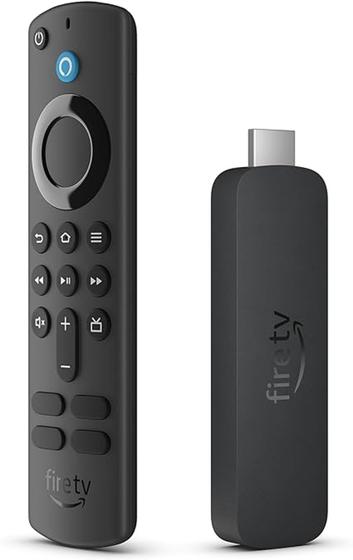 Imagem de Novo Fire TV Stick 4K  Streaming com Dolby Vision/Wi-Fi 6 Com Alexa e comandos de TV