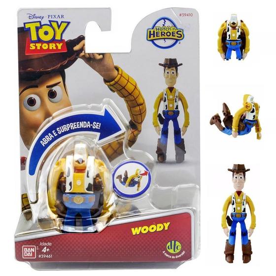 Imagem de Novo Hatch n Heroes Disney Pixar Toy Story Woody Dtc 3716