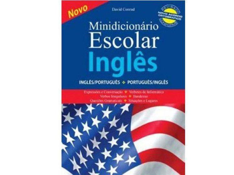 Imagem de Novo Minidicionário Escolar Inglês - 20ª Ed. - DCL