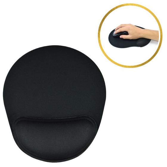 Novo Mousepad Com Apoio De Pulso Em Gel Punho Previne Dores REALIZA