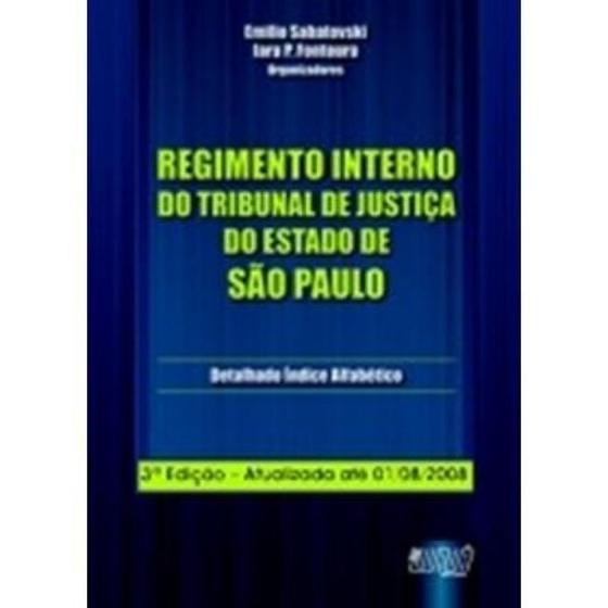 Imagem de Novo Regimento Interno do Tribunal de Justiça do Estado de São Paulo