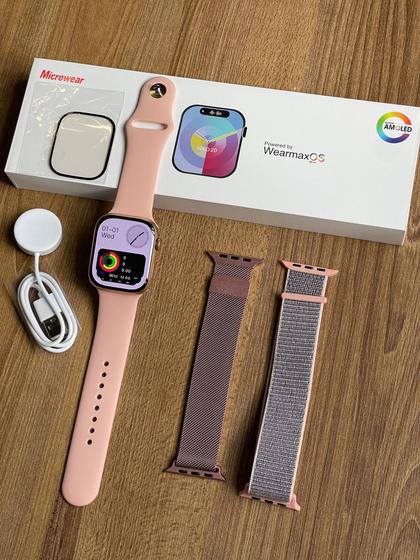 Novo Relógio Smartwatch W99+ Amoled Chatgpt 45mm + 2 Pulseiras Menor preço em Novo Relógio Smartwatch W99+ Amoled Chatgpt 45mm + 2 Pulseiras