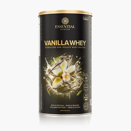 Imagem de Novo Vanilla Whey - Essential Nutrition - 750g (30 doses)