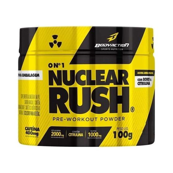 Imagem de Nuclear Rush Pré-treino (100g) - Sabor: Guaraná