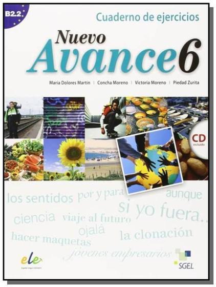 Imagem de Nuevo avance 6 - cuaderno de ejercicios - SGEL