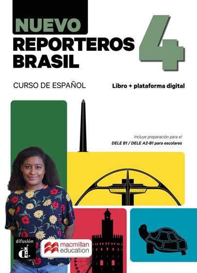 Imagem de Nuevo Reporteros Brasil Libro Del Alumno 4