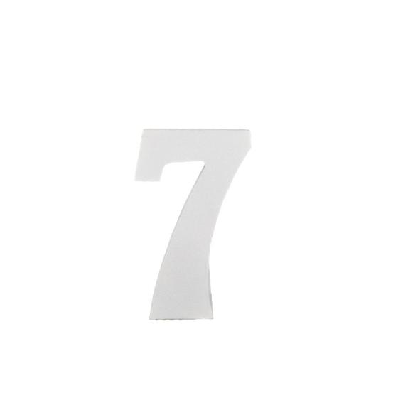 Imagem de Número Decorativo em MDF  Número 7 (Branca)