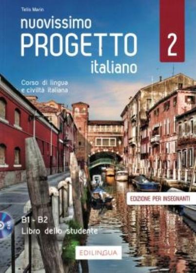 Imagem de Nuovissimo progetto italiano 2 (b1-b2) - libro dell insegnante + dvd