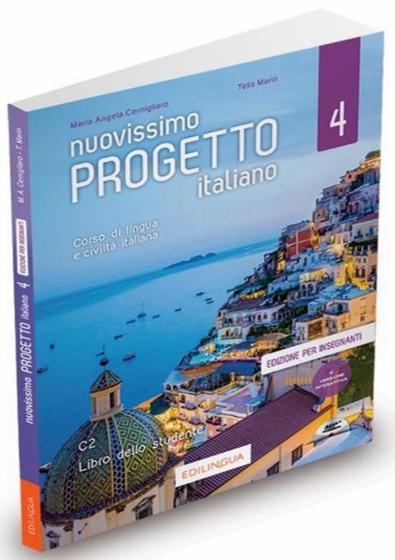 Imagem de Nuovissimo Progetto Italiano 4 (C2) - Libro DellInsegnante + Cd Audio Mp3