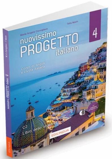 Imagem de Nuovissimo Progetto Italiano 4 (C2) - Libro Dello Studente + Cd Audio Mp3