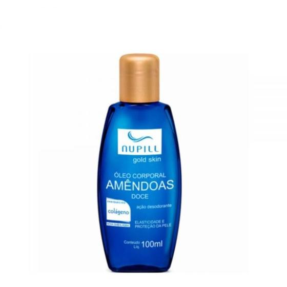 Imagem de Nupill Gold Skin Óleo De Amêndoas Doce Colágeno 100ml