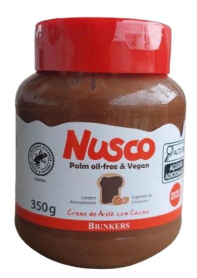 Imagem de NUSCO CREME DE AVELÃ VEGANO 350g