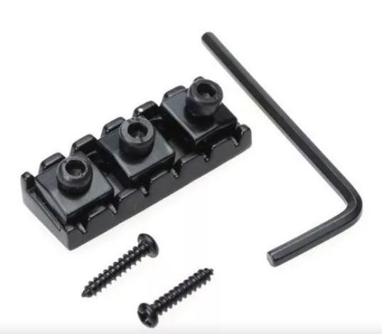 Imagem de Nut Pestana Com Trava Para Floyd Rose Ronsani 42mm Preta