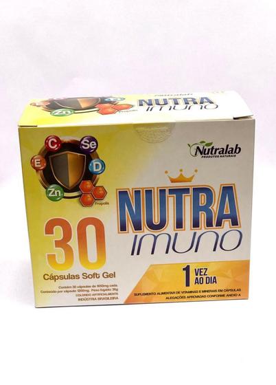 Imagem de NUTRA Imuno - 30 unid. de 1650 mg cada 6 nutrientes