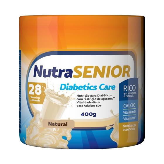 Imagem de Nutra Senior 50+ Diabetics Care 400g - 28 Vitaminas e Minerais