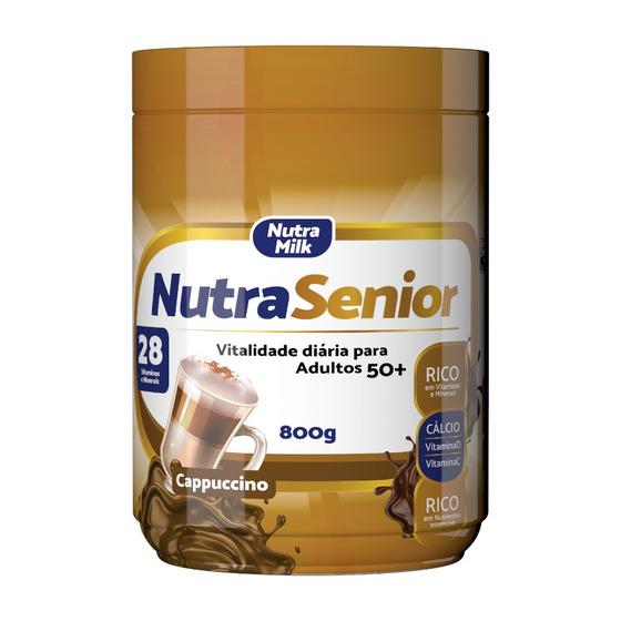 Imagem de Nutra Senior Adulto 50+ Complemento Alimentar 800g - 28 Vitaminas e Minerais
