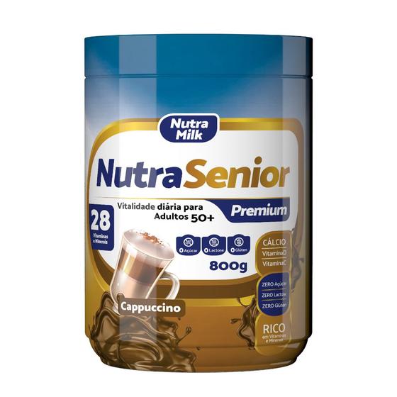 Imagem de Nutra Senior Premium 50+ Complemento Alimentar 800g 28 Vitaminas e Minerais