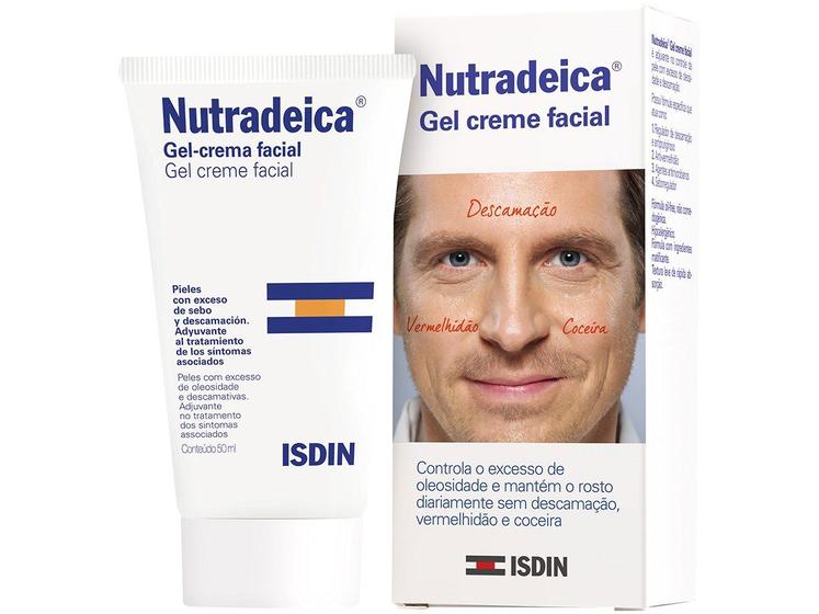 Nutradeica Isdin Gel Creme Facial com 50ml