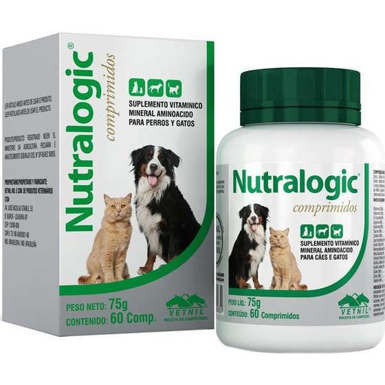 Imagem de Nutralogic Vetnil 60 Comp Suplemento Vitaminico