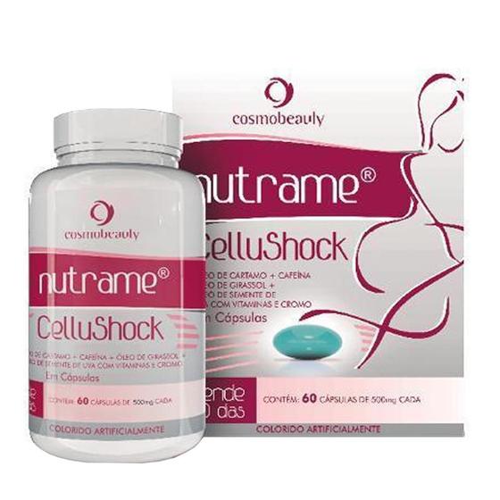 Imagem de Nutrame Cellushock Gordura  Celulite 60 Caps Cosmobeauty