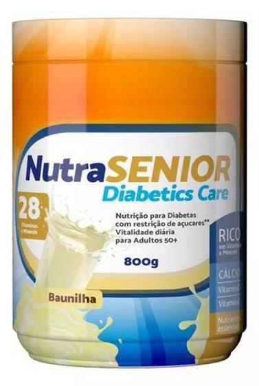 Imagem de NutraSenior Diabetics Care Natural 800g - LHS FOODS