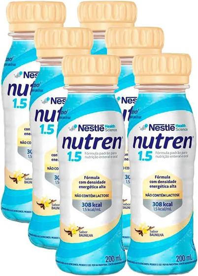 Imagem de Nutren 1.5 Baunilha 200Ml (Cx C/06 Unds) - Nestlé